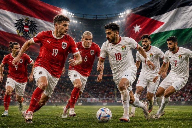 Austria vs Jordan