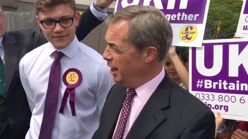 Nigel Farage pleased as 2015 election rival Craig Mackinlay charged in expenses scandal