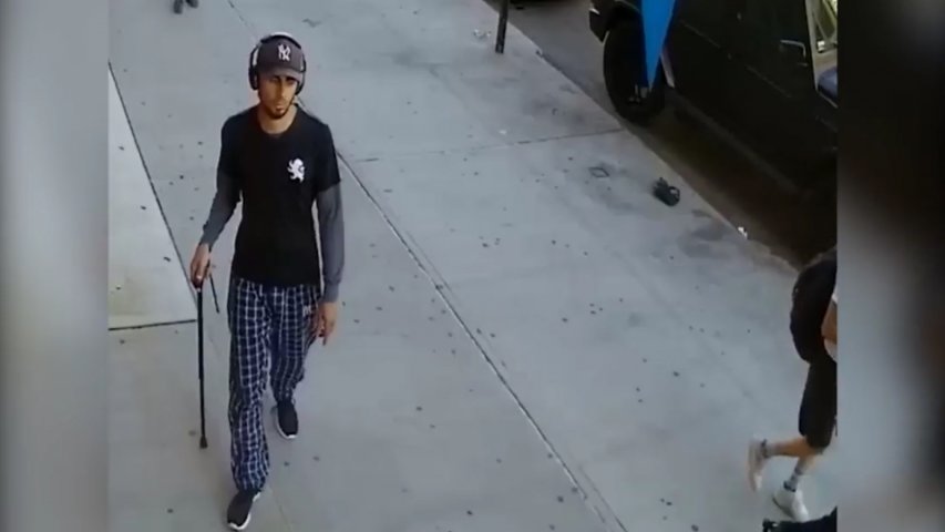 Shocking video shows man beating 91-year-old with a cane