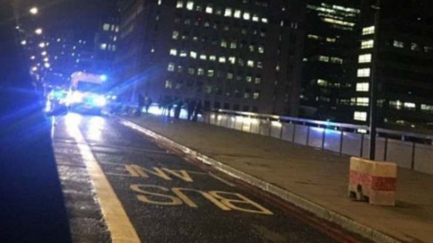 Van ploughs into pedestrians on London Bridge, incidents at Borough Market and Vauxhall