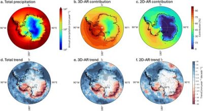 The daily precipitation amounts and atmospheric river