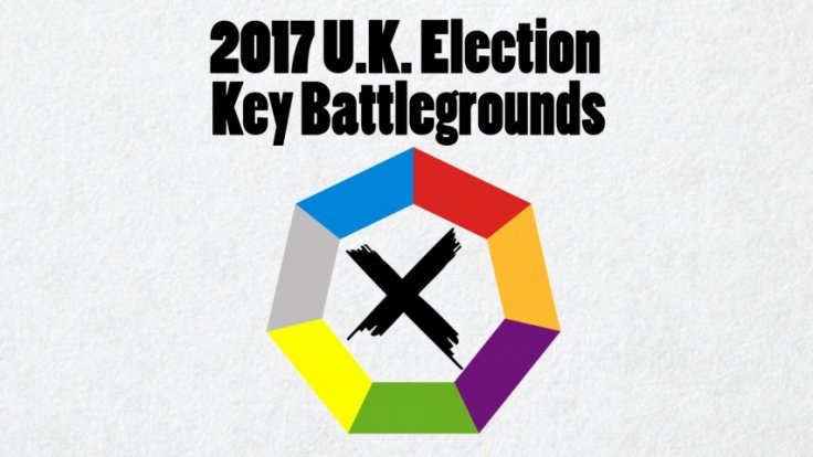 2017 UK general election key battlegrounds