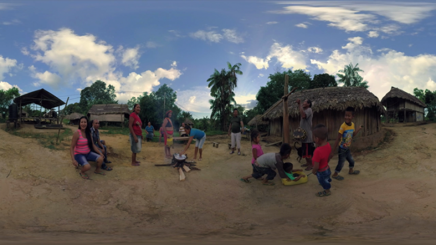 Take an amazing 360 immersive tour of the Amazon rainforest with an indigenous guide