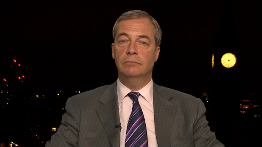 Theresa May is toast - Nigel Farage