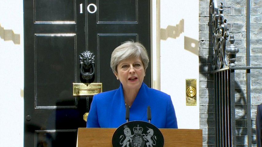 Theresa May announces new government with DUP