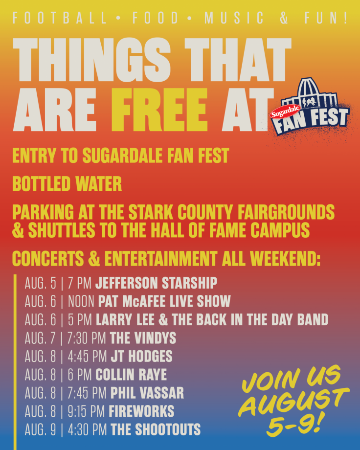 Sugardale Fan Fest '26