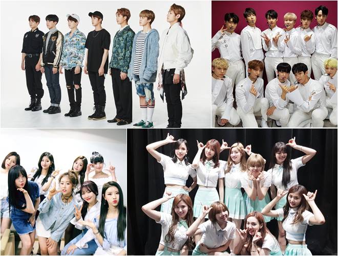 Who are the most talked about K-pop boy, girl groups for June?