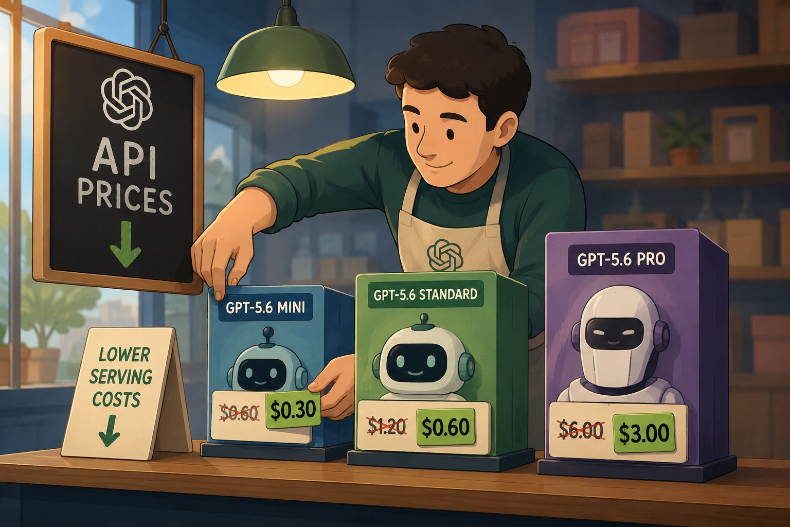OpenAI Says GPT-5.6 Helped Optimize Infrastructure, Enabling API Price Cuts; See List
