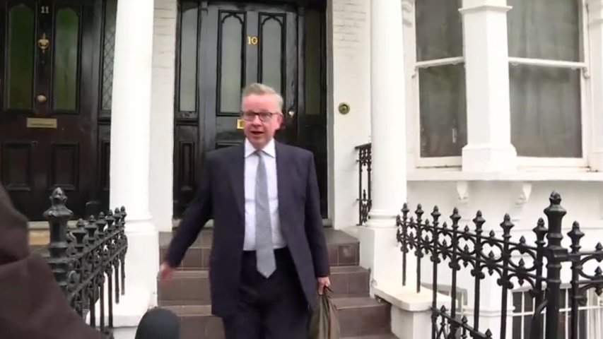 New Environment Secretary Michael Gove says Theresa May is doing a fantastic job
