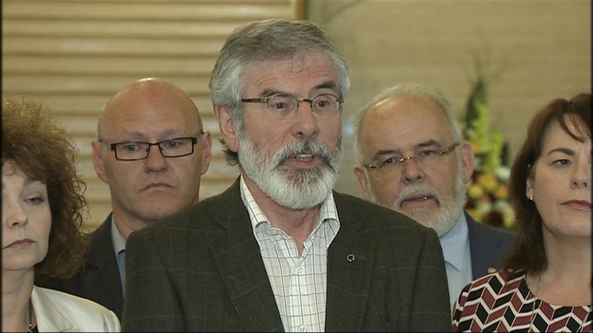 Sinn Fein leader Gerry Adams claims any deal between Tories and DUP would be bad for Northern Ireland