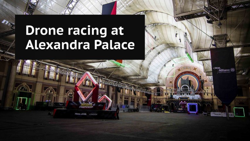 The rise of drone racing: World championship holds its first race in London