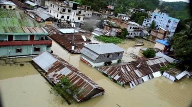 Heavy rainfall, landslides kill at least 156 in Bangladesh and India