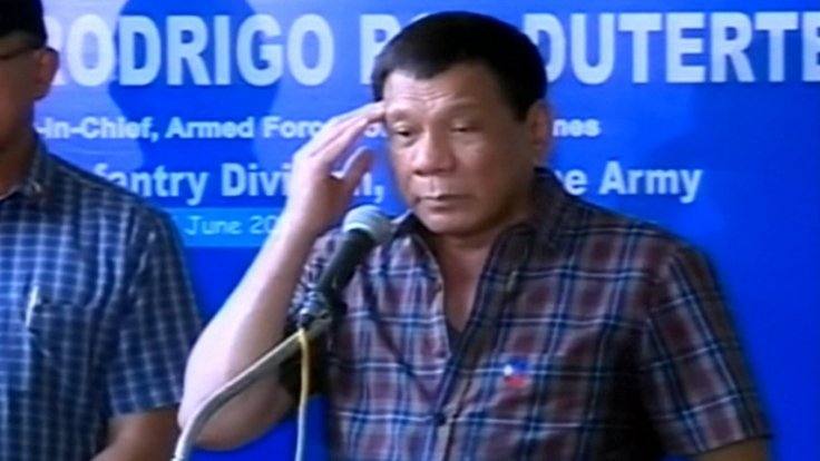 Philippine President Rodrigo Duterte insists he did not seek US support in fight against Isis militants