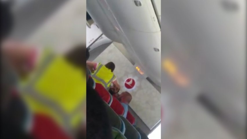 Watch disturbing moment Afghan asylum seeker is slapped by UK immigration officer