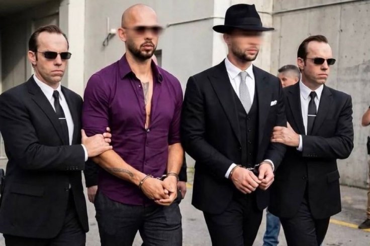 Tate brothers Andrew and Tristan Tate were arrested by U.S. Marshals in Miami.