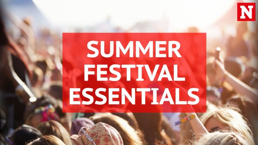 Six essential items to take to summer festivals