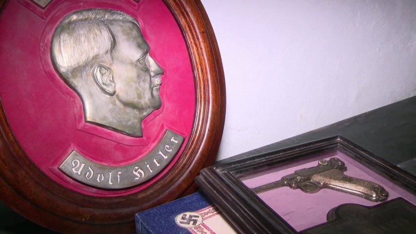 Massive collection of Nazi artefacts discovered in secret room in Argentina