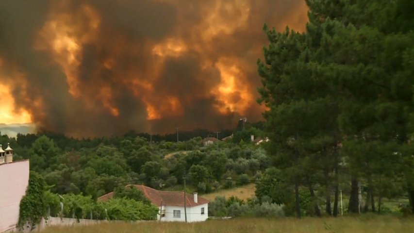 At least 57 killed in deadly Portugal forest fire