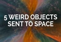 5 weird objects sent to space
