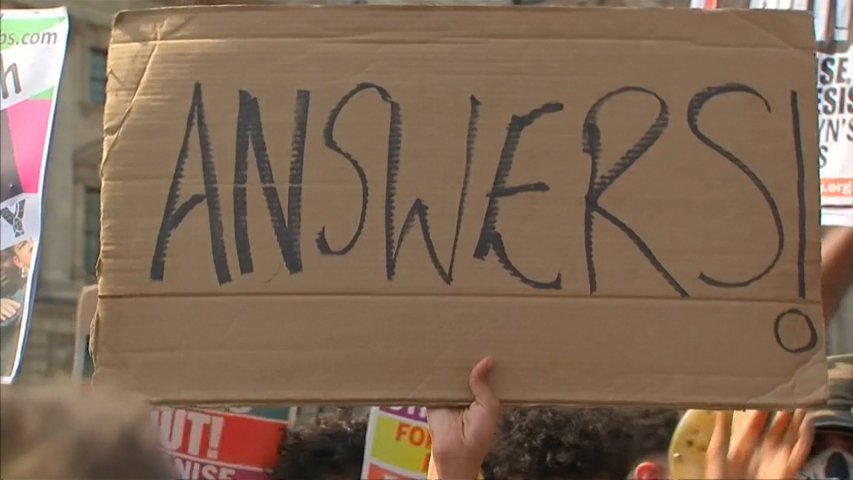 Day of Rage protests demand justice for Grenfell Tower victims