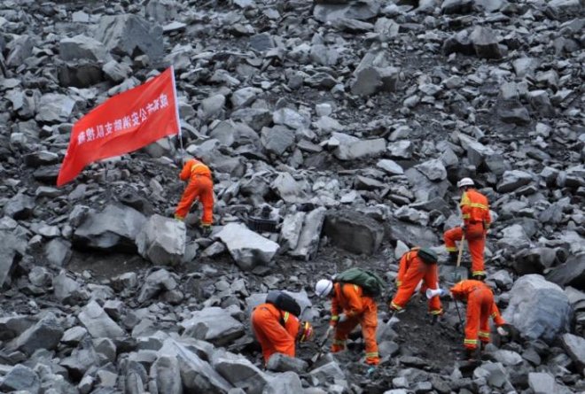 China landslide China landslide