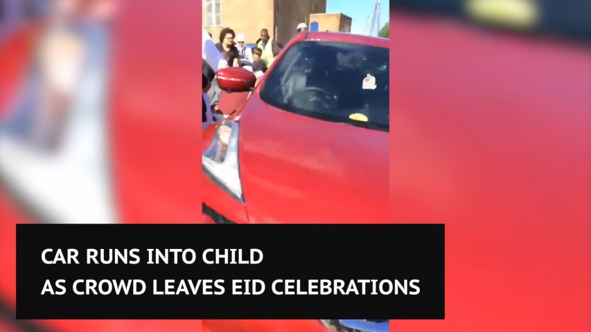 Car runs into child as crowd leaves Eid celebrations in Newcastle