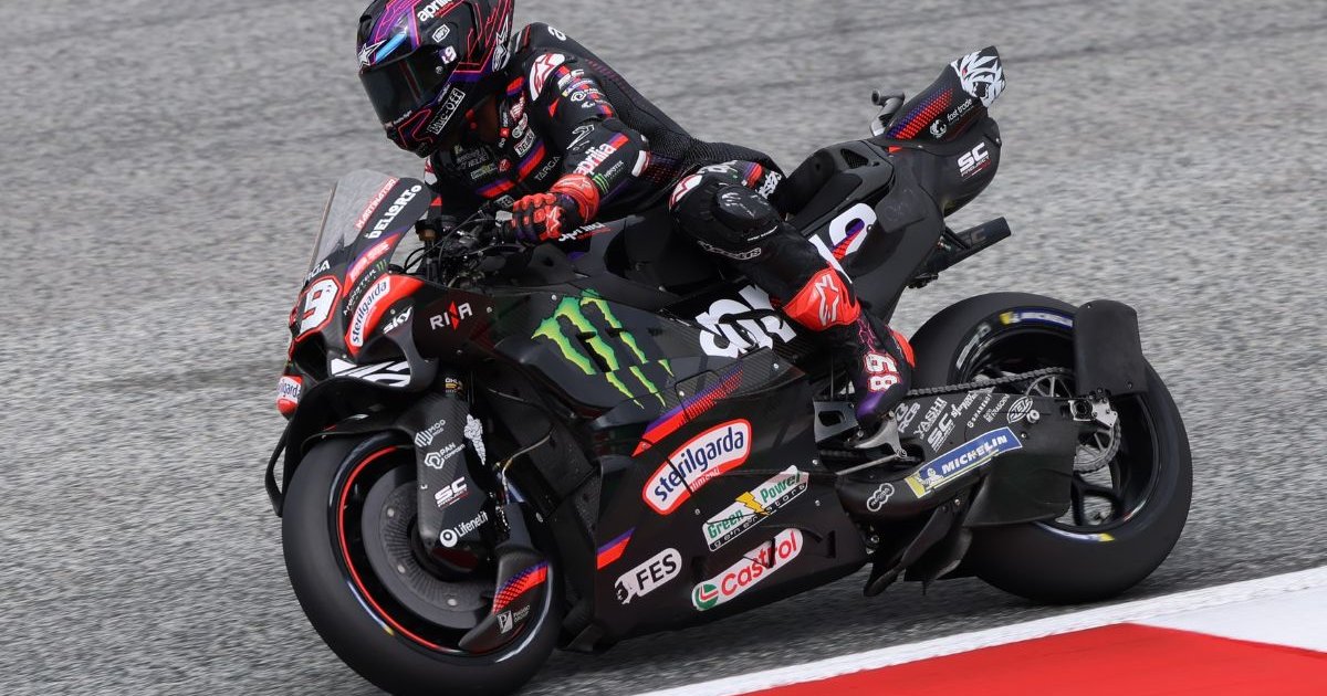 Photo: ibtimes.sg Jorge martin races aprilia austrian grand prix