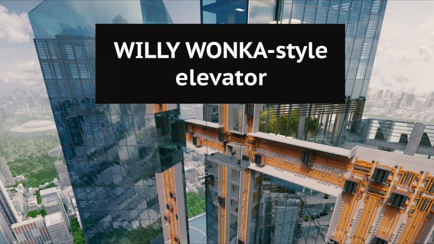 Worlds first multi-directional Wonkavator is now a reality