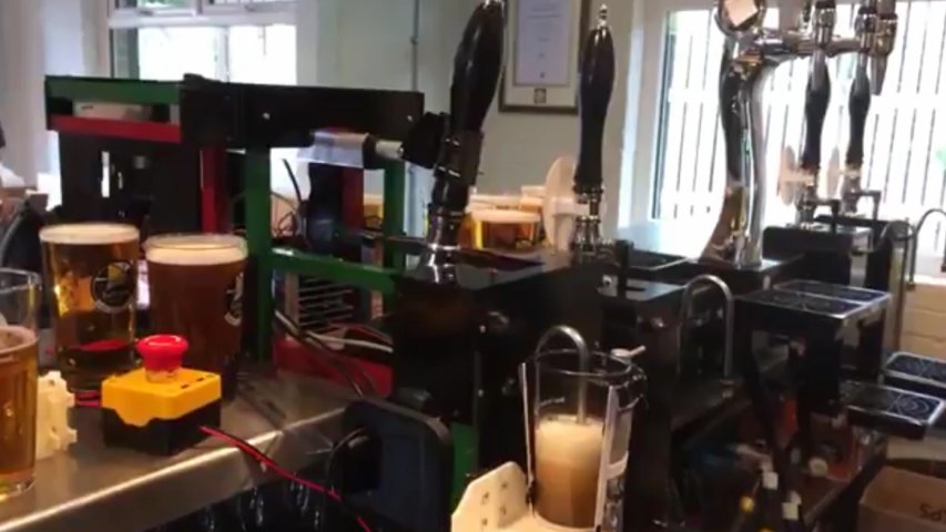 Can a robot pull the perfect pint?