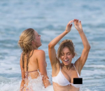 Sydney Sweeney Suffers Major Nip Slip While Filming Beach Scene