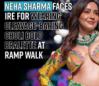 neha-sharma-faces-ire-for-wearing-cleavage-baring-choli-bold-bralette-at-ramp-walk
